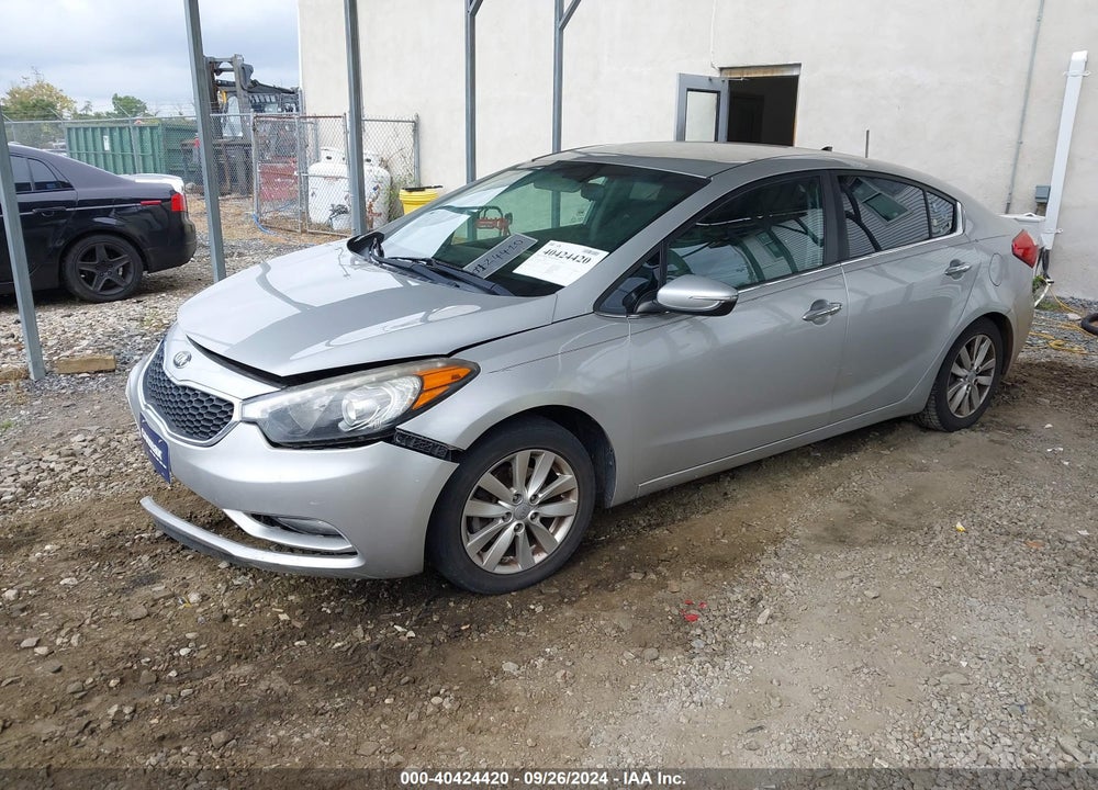 2015 KIA FORTE EX VIN: KNAFX4A86F5262325