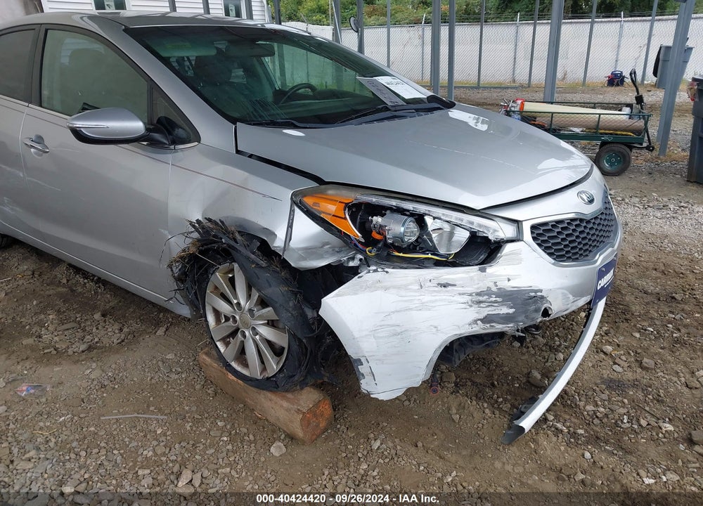 2015 KIA FORTE EX VIN: KNAFX4A86F5262325