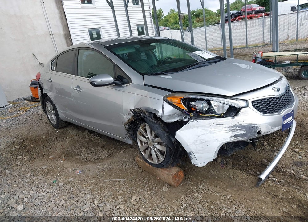 2015 KIA FORTE EX VIN: KNAFX4A86F5262325