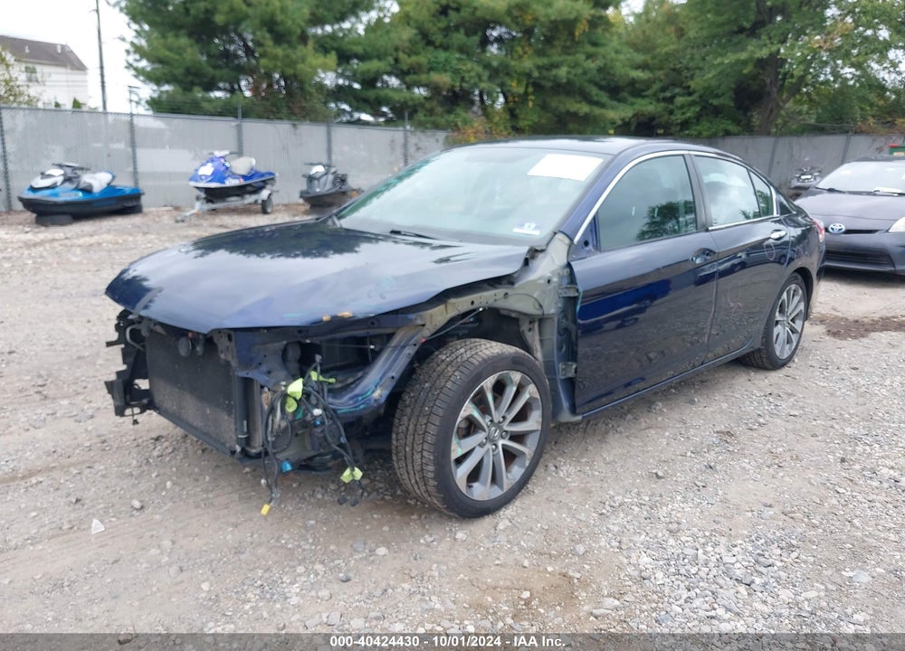 2015 HONDA ACCORD SPORT VIN: 1HGCR2F56FA239512