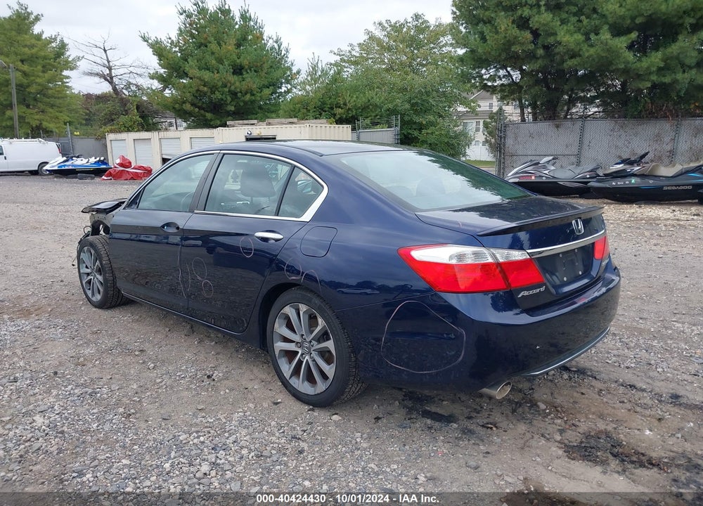 2015 HONDA ACCORD SPORT VIN: 1HGCR2F56FA239512