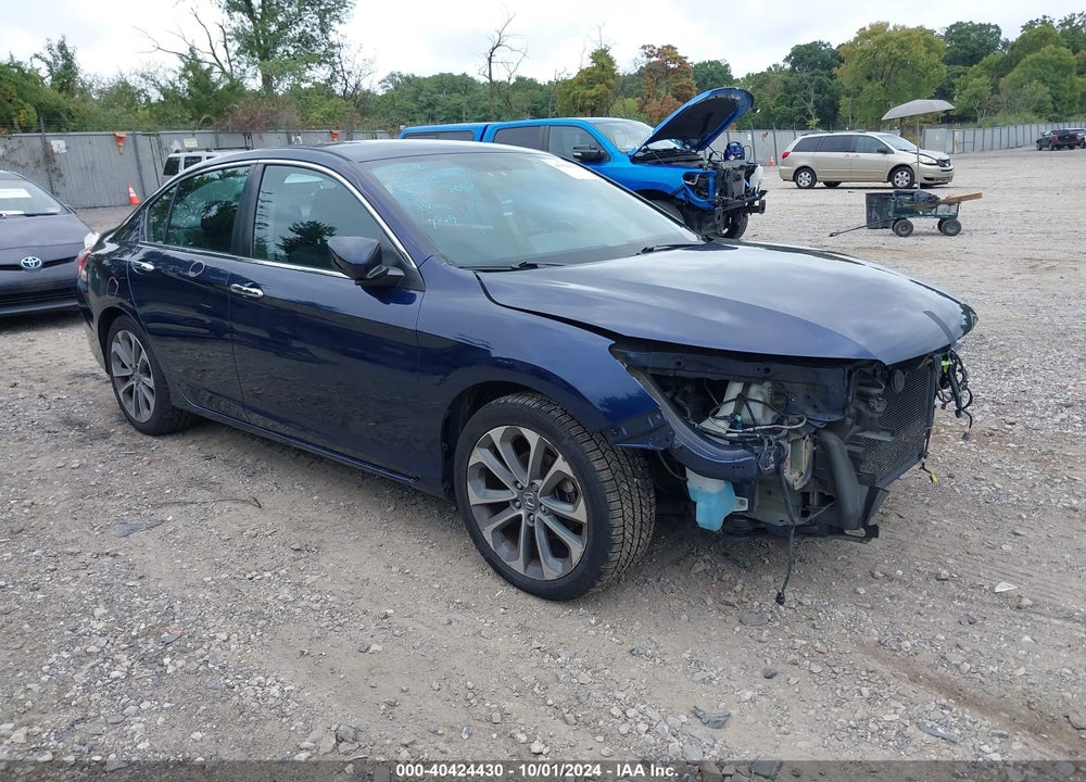 2015 HONDA ACCORD SPORT VIN: 1HGCR2F56FA239512