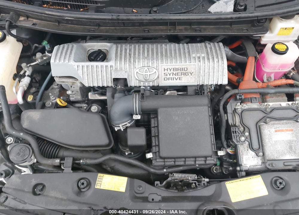2011 TOYOTA PRIUS THREE VIN: JTDKN3DU0B0323024