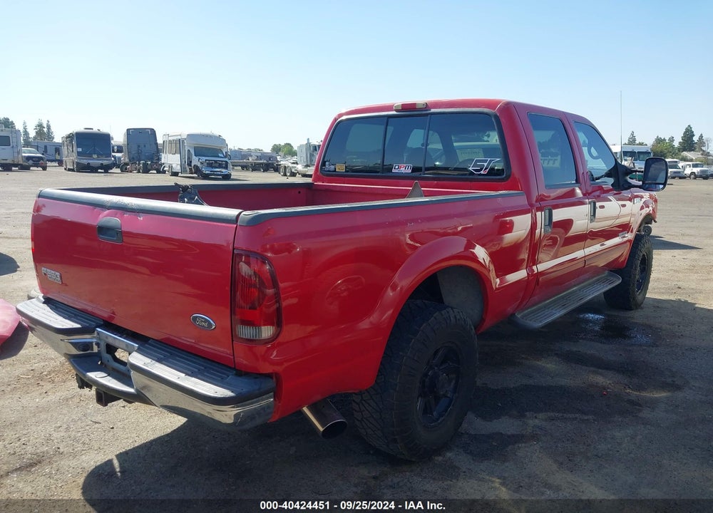 2001 FORD F-250 LARIAT/XL/XLT VIN: 3FTNW21F01MA77100
