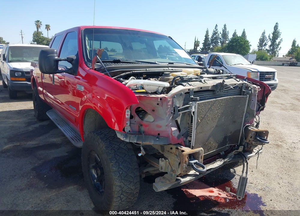 2001 FORD F-250 LARIAT/XL/XLT VIN: 3FTNW21F01MA77100