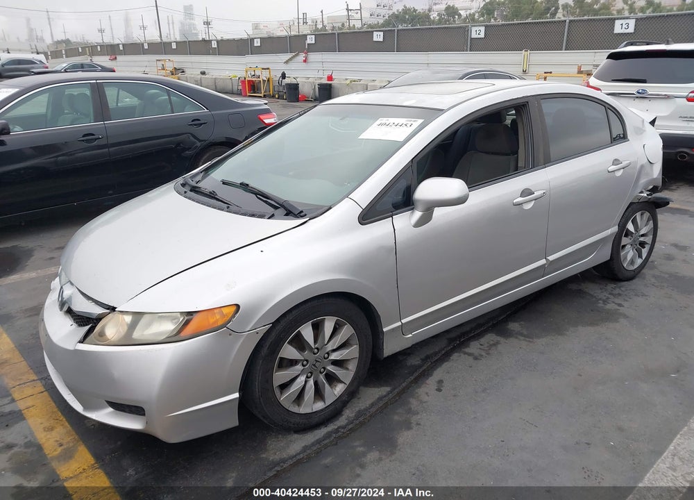 2010 HONDA CIVIC SDN EX VIN: 19XFA1F89AE051497