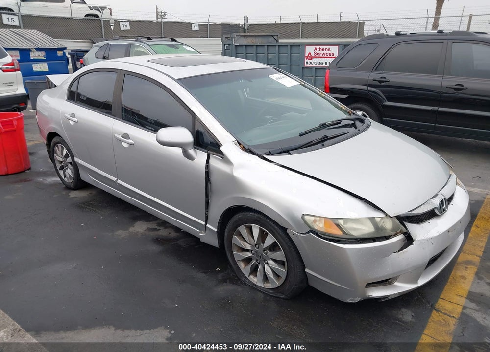 2010 HONDA CIVIC SDN EX VIN: 19XFA1F89AE051497