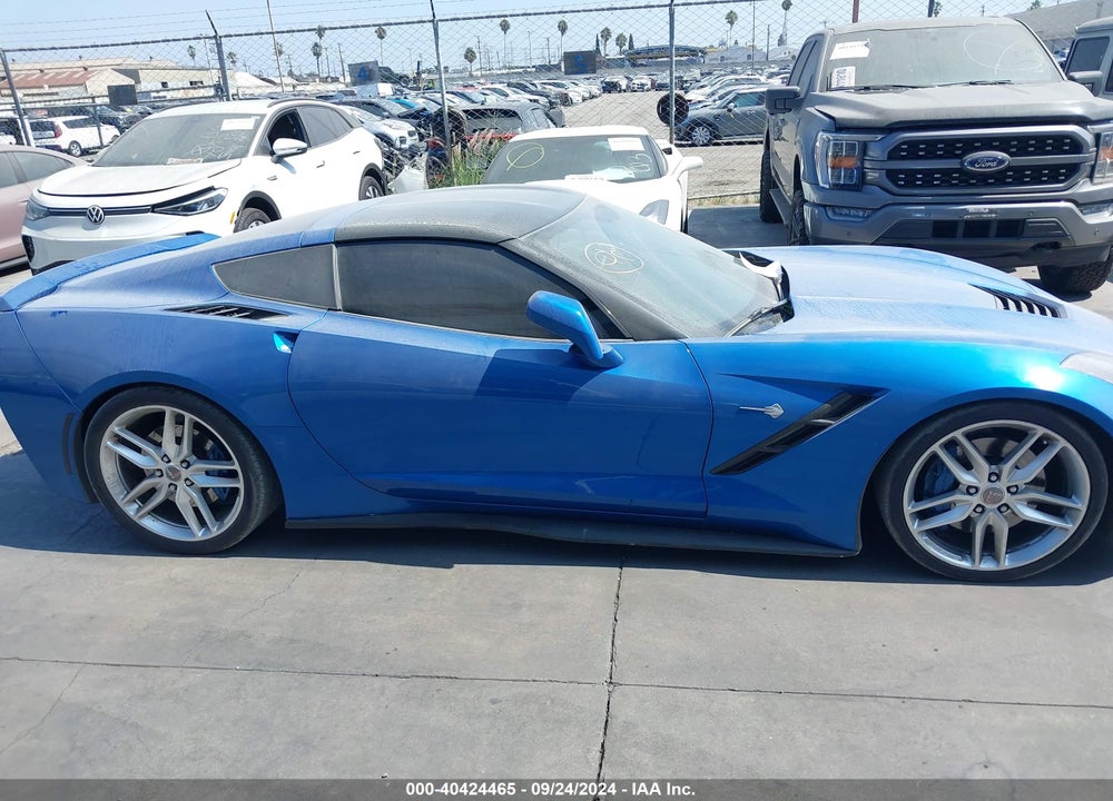 2014 CHEVROLET CORVETTE STINGRAY Z51 VIN: 1G1YJ2D73E5106917