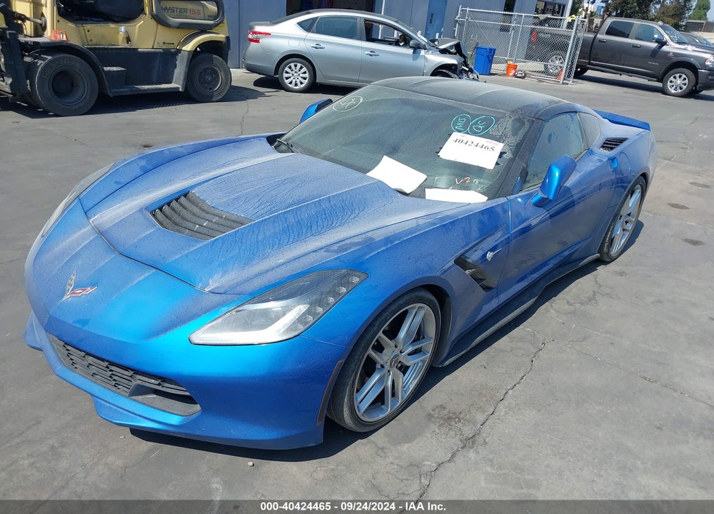 2014 CHEVROLET CORVETTE STINGRAY Z51 VIN: 1G1YJ2D73E5106917
