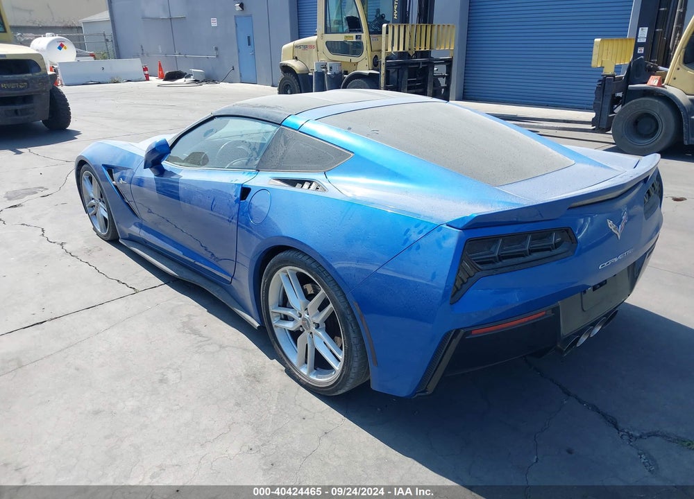 2014 CHEVROLET CORVETTE STINGRAY Z51 VIN: 1G1YJ2D73E5106917