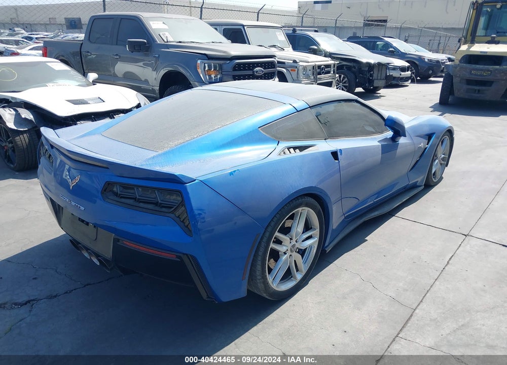 2014 CHEVROLET CORVETTE STINGRAY Z51 VIN: 1G1YJ2D73E5106917