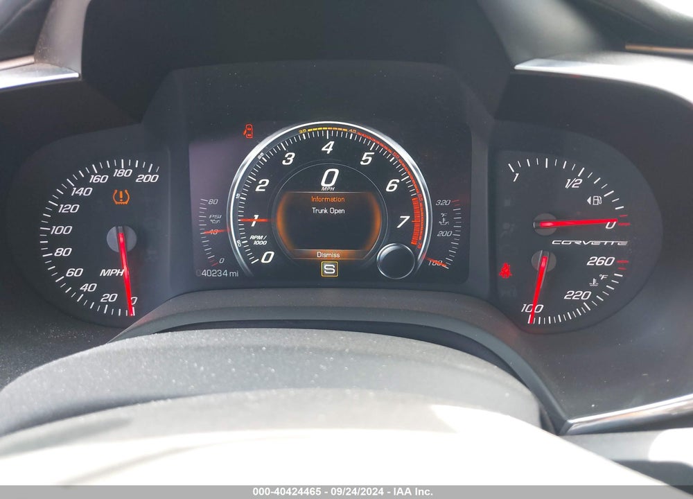 2014 CHEVROLET CORVETTE STINGRAY Z51 VIN: 1G1YJ2D73E5106917