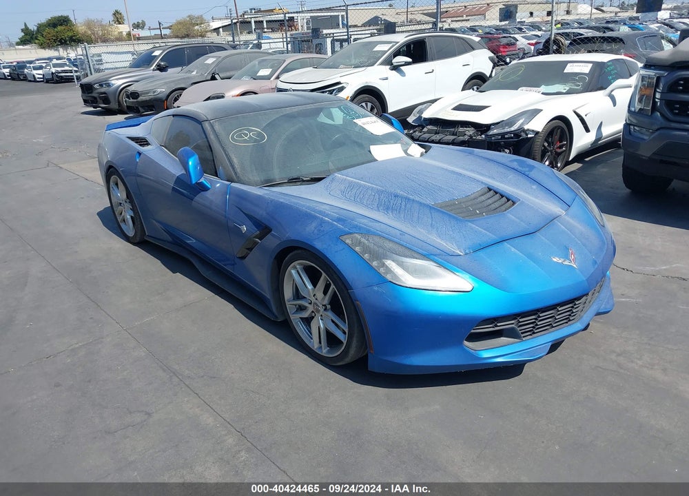 2014 CHEVROLET CORVETTE STINGRAY Z51 VIN: 1G1YJ2D73E5106917