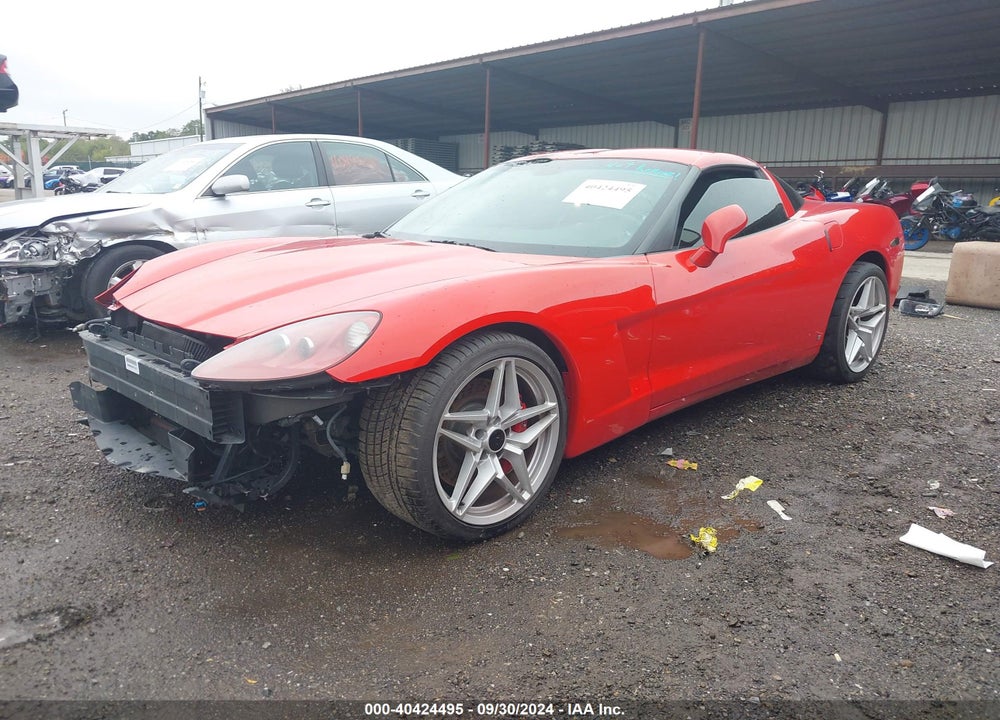 2008 CHEVROLET CORVETTE VIN: 1G1YY25W185118876
