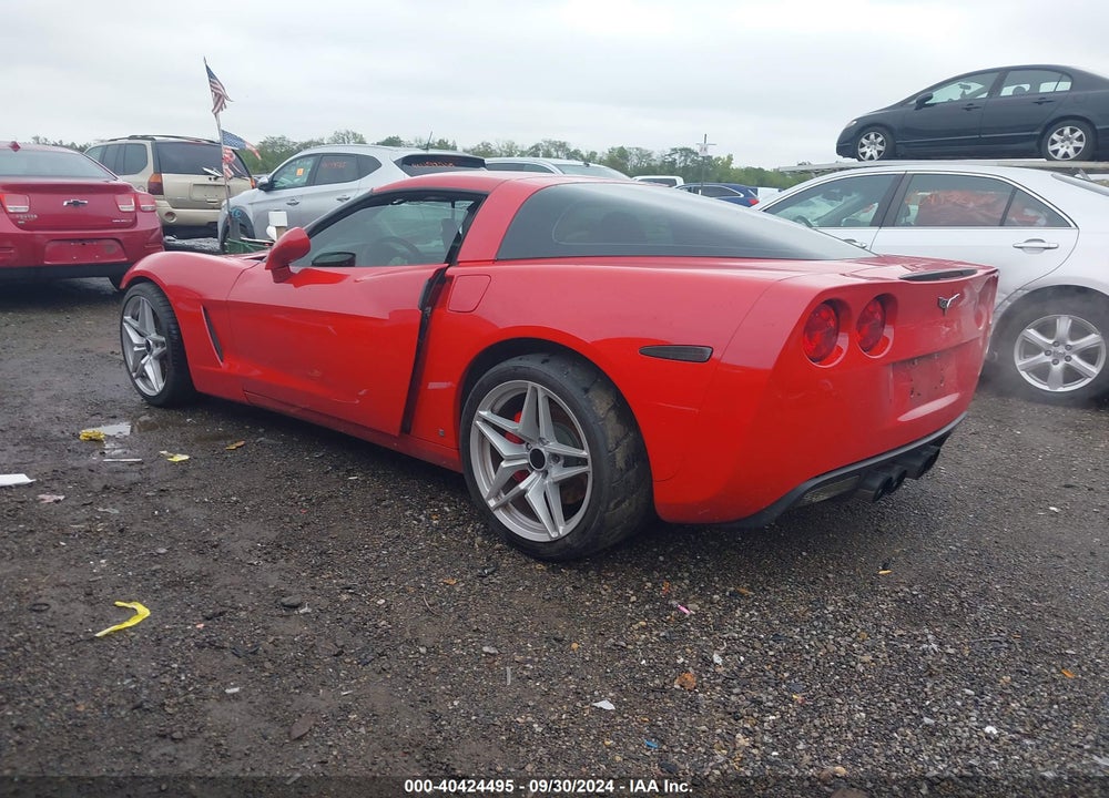 2008 CHEVROLET CORVETTE VIN: 1G1YY25W185118876