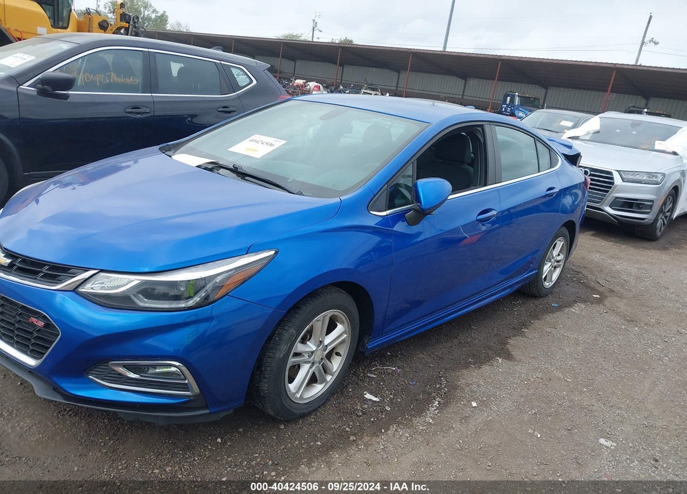 2016 CHEVROLET CRUZE LT AUTO VIN: 1G1BE5SM7G7277147
