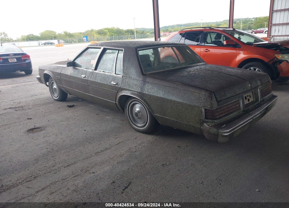 1981 PLYMOUTH GRAN FURY VIN: 1P3BR27K3BA104741