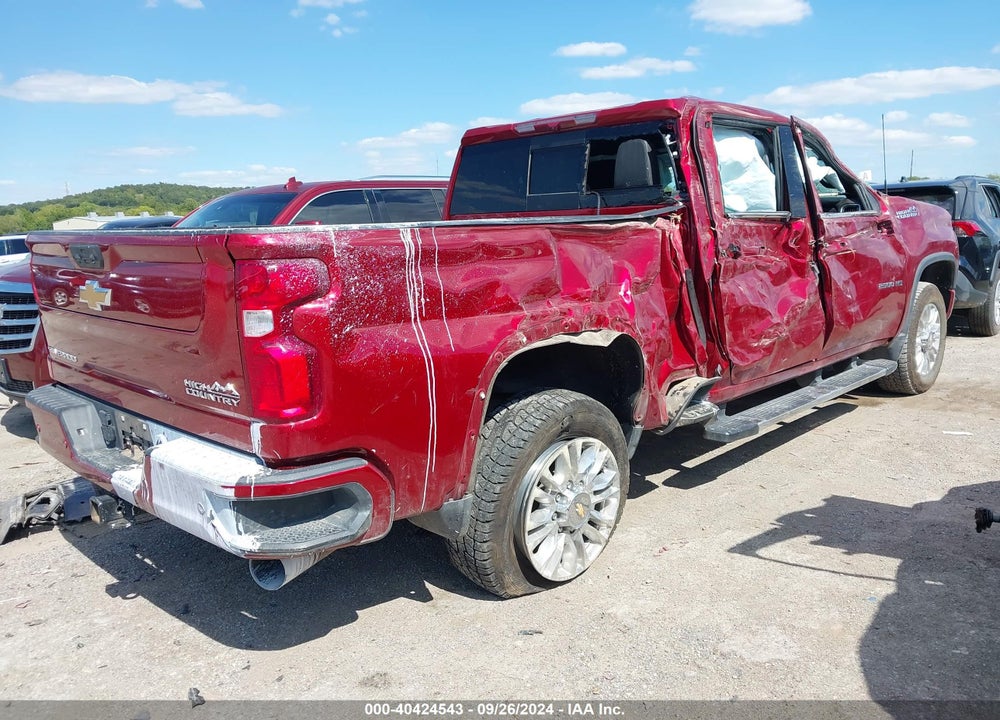 2022 CHEVROLET SILVERADO 2500HD 4WD STANDARD BED HIGH COUNTRY VIN: 1GC4YREY9NF235837