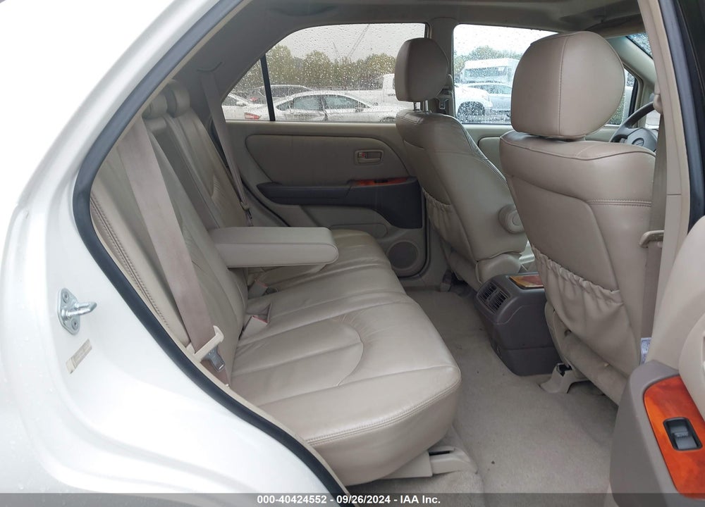 2000 LEXUS RX 300 VIN: JT6HF10U3Y0114717