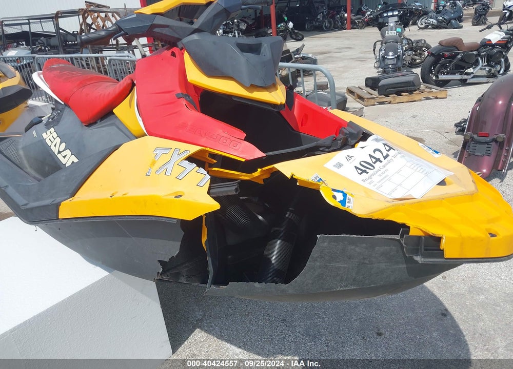 2022 SEADOO SPARK VIN: YDV96505B222