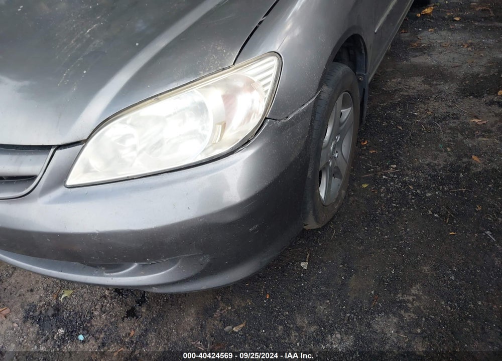 2005 HONDA CIVIC EX VIN: 2HGES26785H619224