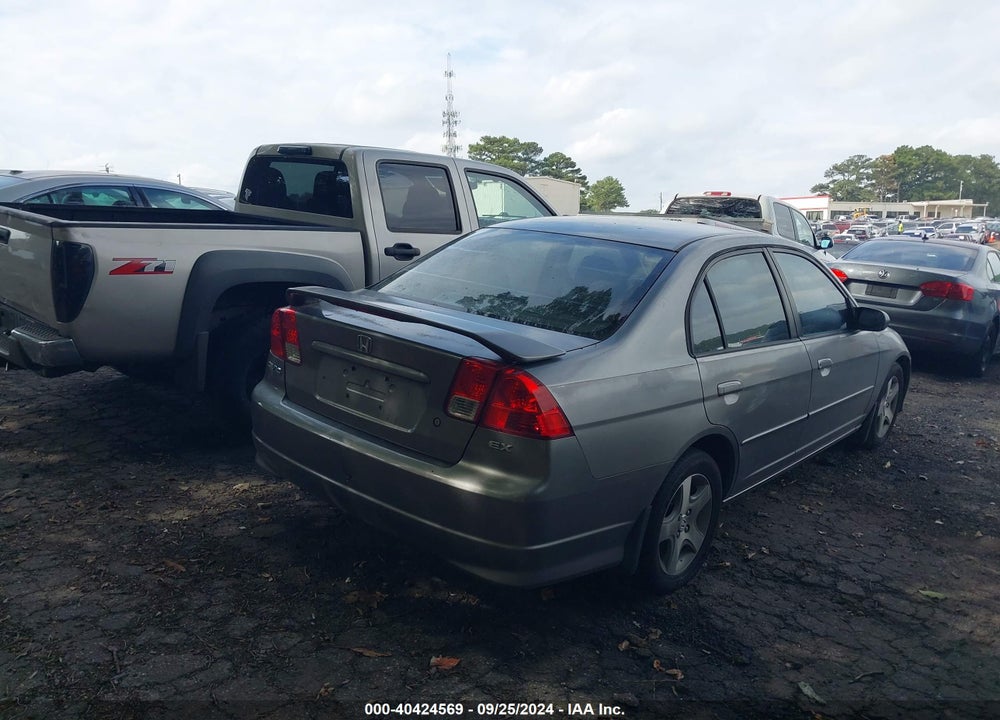 2005 HONDA CIVIC EX VIN: 2HGES26785H619224