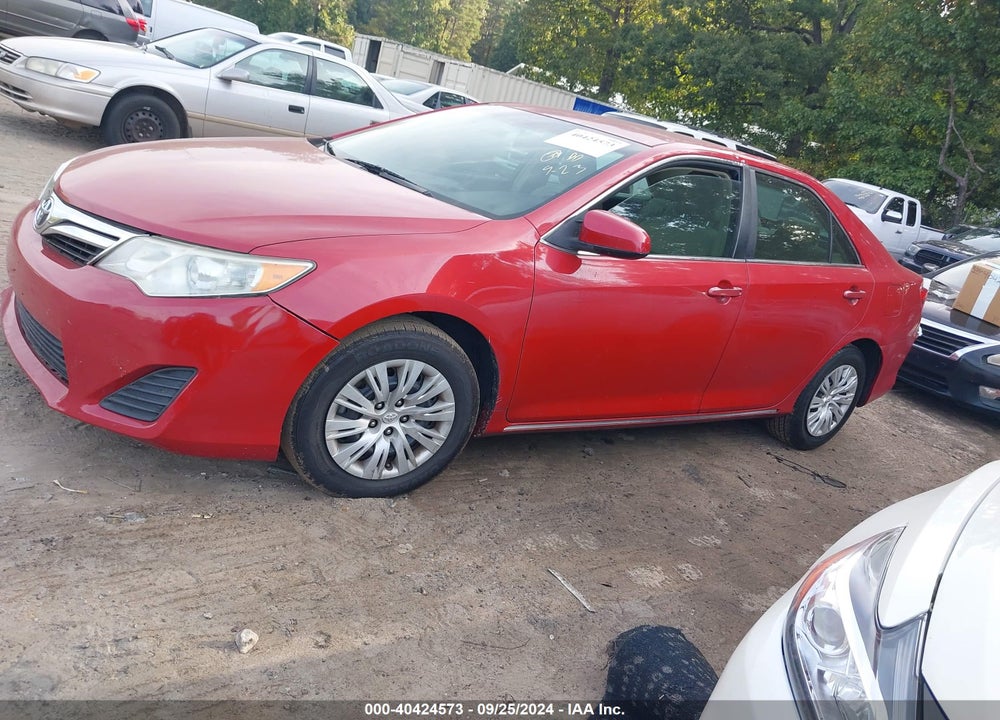2012 TOYOTA CAMRY LE VIN: 4T1BF1FK6CU619278