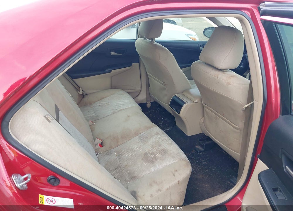2012 TOYOTA CAMRY LE VIN: 4T1BF1FK6CU619278