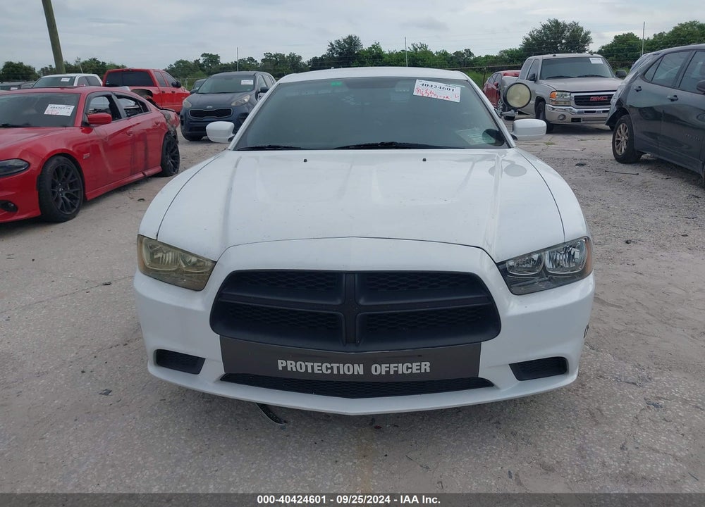 2013 DODGE CHARGER POLICE VIN: 2C3CDXAG5DH592281