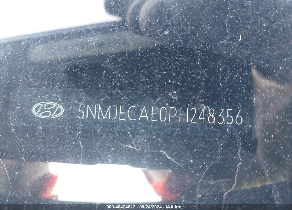 2023 HYUNDAI TUCSON LIMITED VIN: 5NMJECAE0PH248356