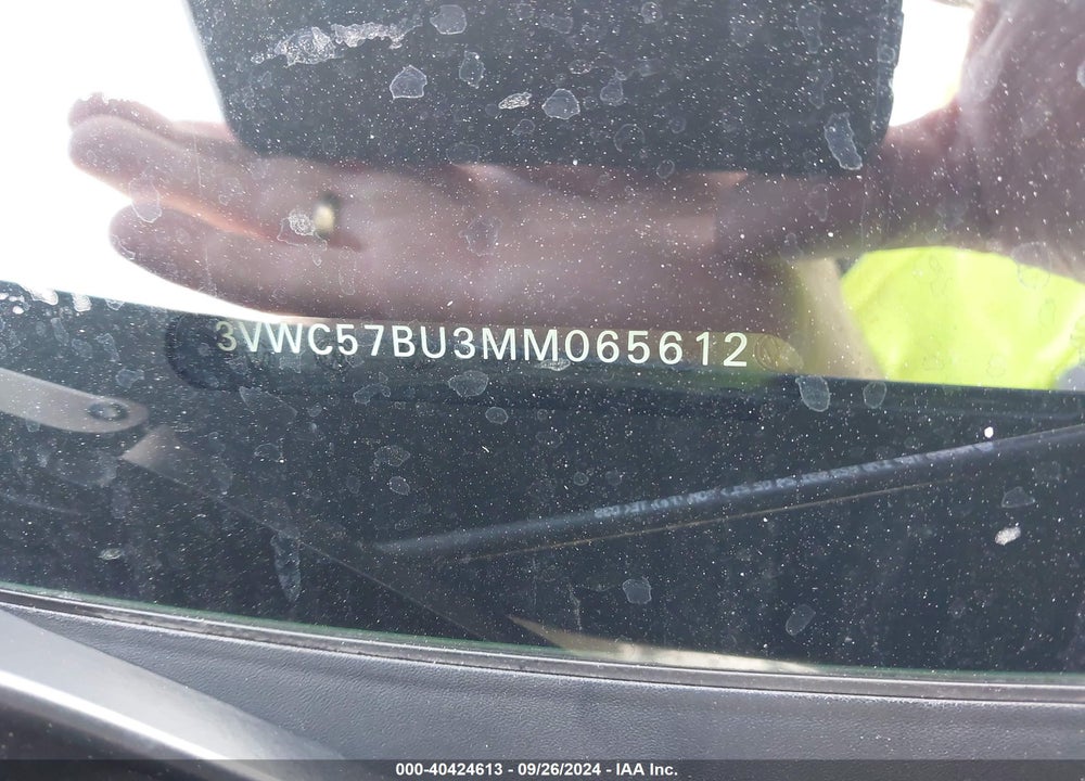 2021 VOLKSWAGEN JETTA VIN: 3VWC57BU3MM065612