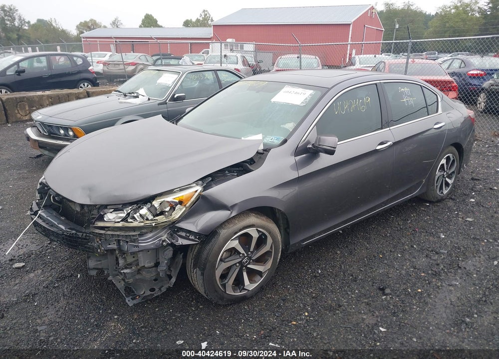 2016 HONDA ACCORD EX-L V-6 VIN: 1HGCR3F8XGA033093
