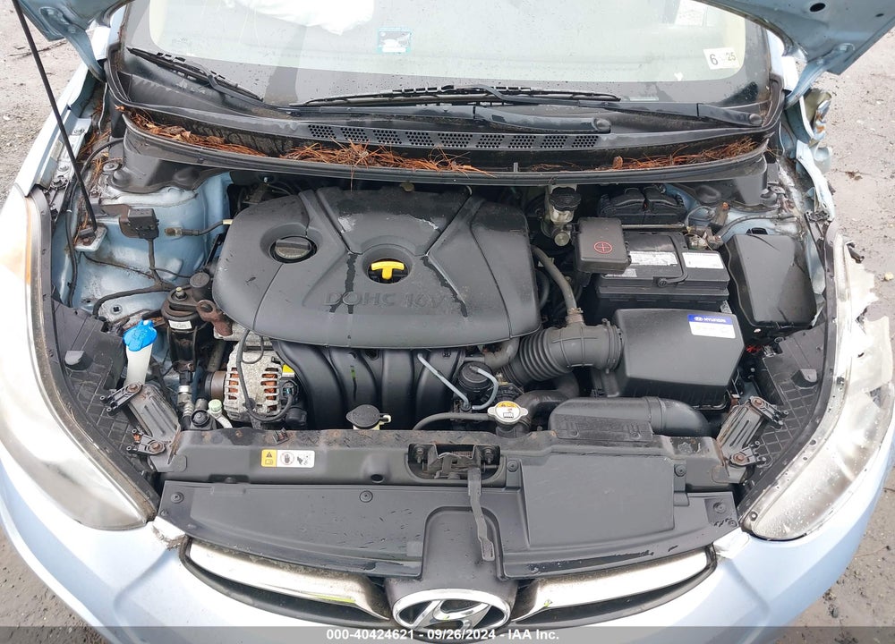 2012 HYUNDAI ELANTRA LIMITED (ULSAN PLANT) VIN: KMHDH4AE8CU390978