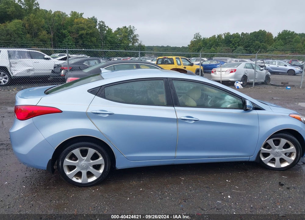 2012 HYUNDAI ELANTRA LIMITED (ULSAN PLANT) VIN: KMHDH4AE8CU390978