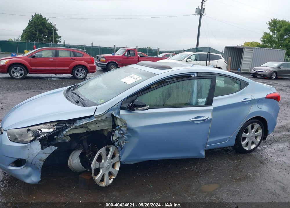 2012 HYUNDAI ELANTRA LIMITED (ULSAN PLANT) VIN: KMHDH4AE8CU390978