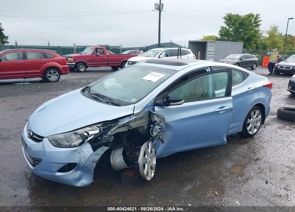 2012 HYUNDAI ELANTRA LIMITED (ULSAN PLANT) VIN: KMHDH4AE8CU390978