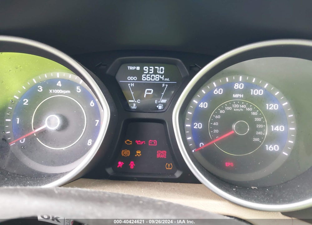 2012 HYUNDAI ELANTRA LIMITED (ULSAN PLANT) VIN: KMHDH4AE8CU390978
