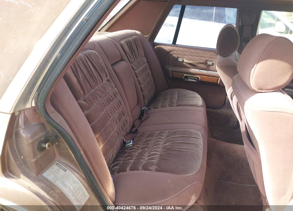 1989 MERCURY GRAND MARQUIS LS VIN: 2MEBM75F8KX685533