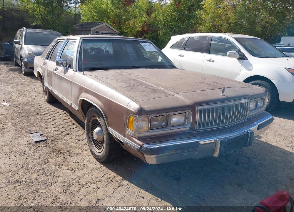 1989 MERCURY GRAND MARQUIS LS VIN: 2MEBM75F8KX685533