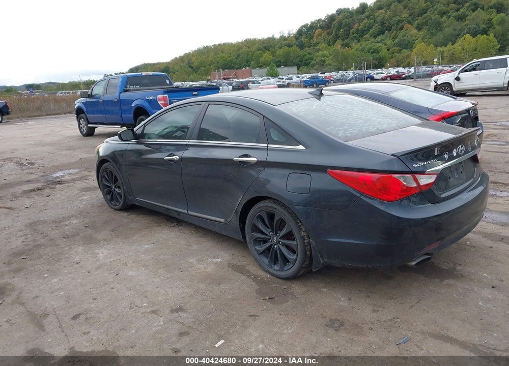 2012 HYUNDAI SONATA SE 2.0T VIN: 5NPEC4AB5CH418551