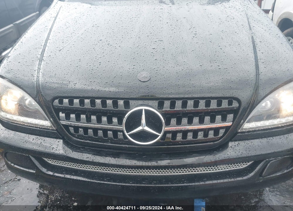 2004 MERCEDES-BENZ ML 500 4MATIC VIN: 4JGAB75E24A486348