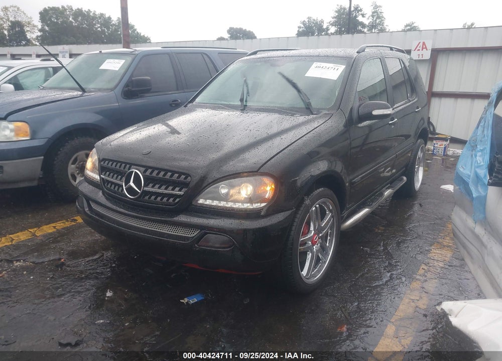 2004 MERCEDES-BENZ ML 500 4MATIC VIN: 4JGAB75E24A486348