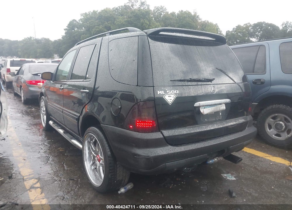 2004 MERCEDES-BENZ ML 500 4MATIC VIN: 4JGAB75E24A486348