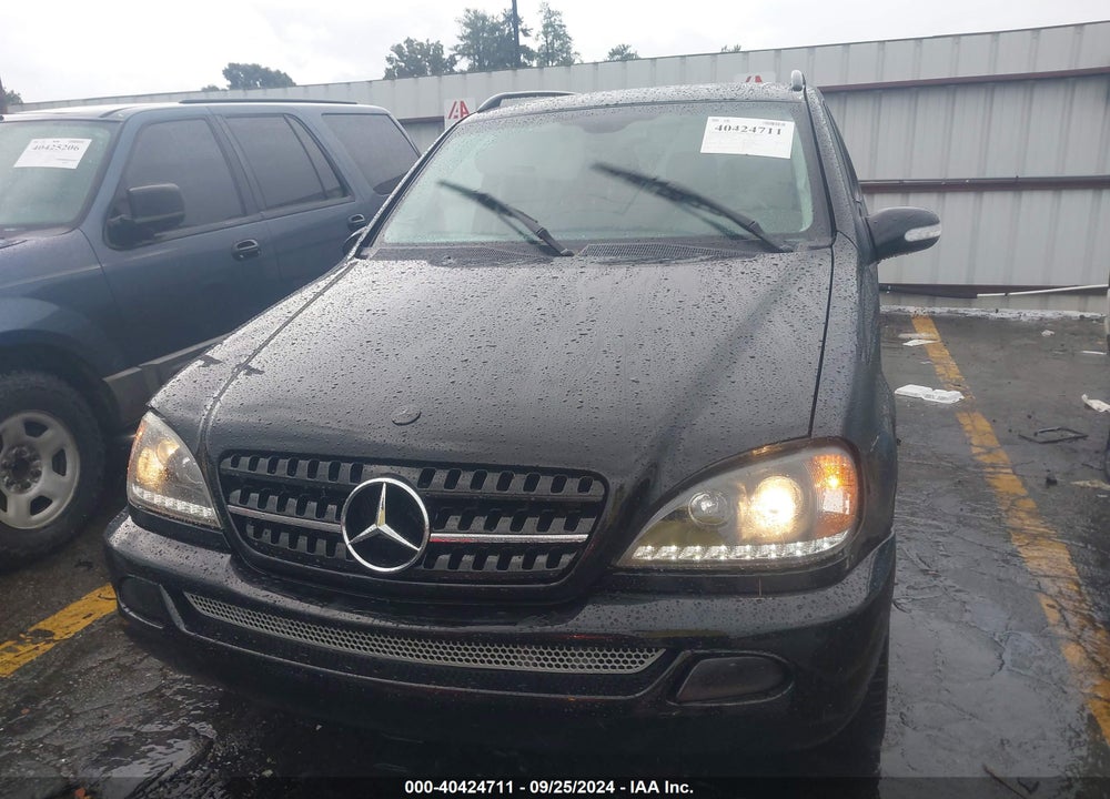 2004 MERCEDES-BENZ ML 500 4MATIC VIN: 4JGAB75E24A486348