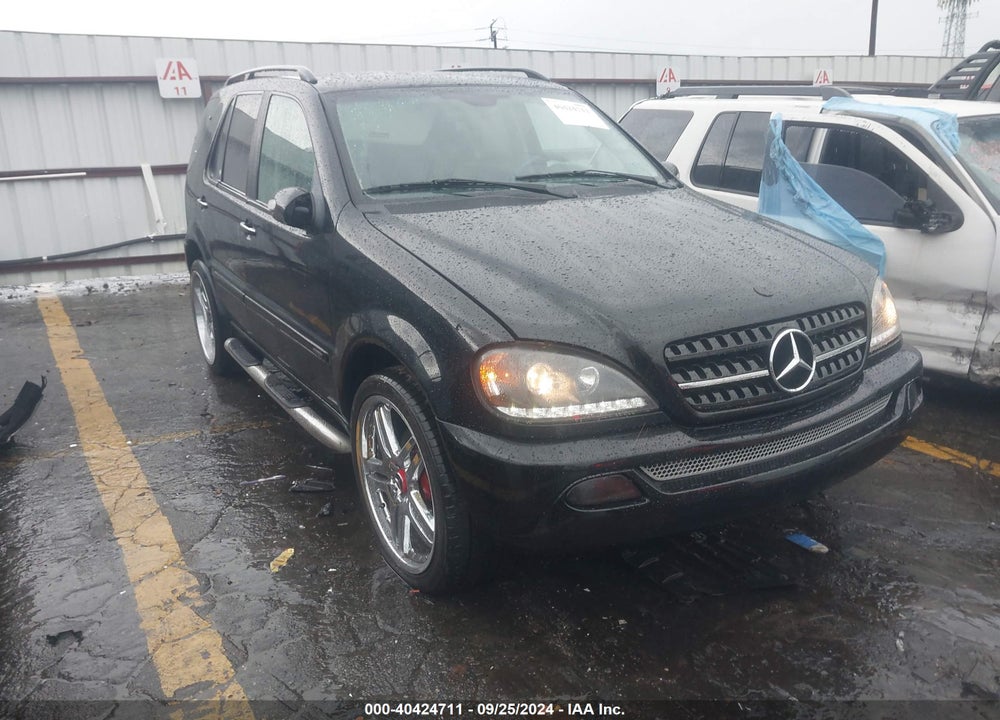 2004 MERCEDES-BENZ ML 500 4MATIC VIN: 4JGAB75E24A486348