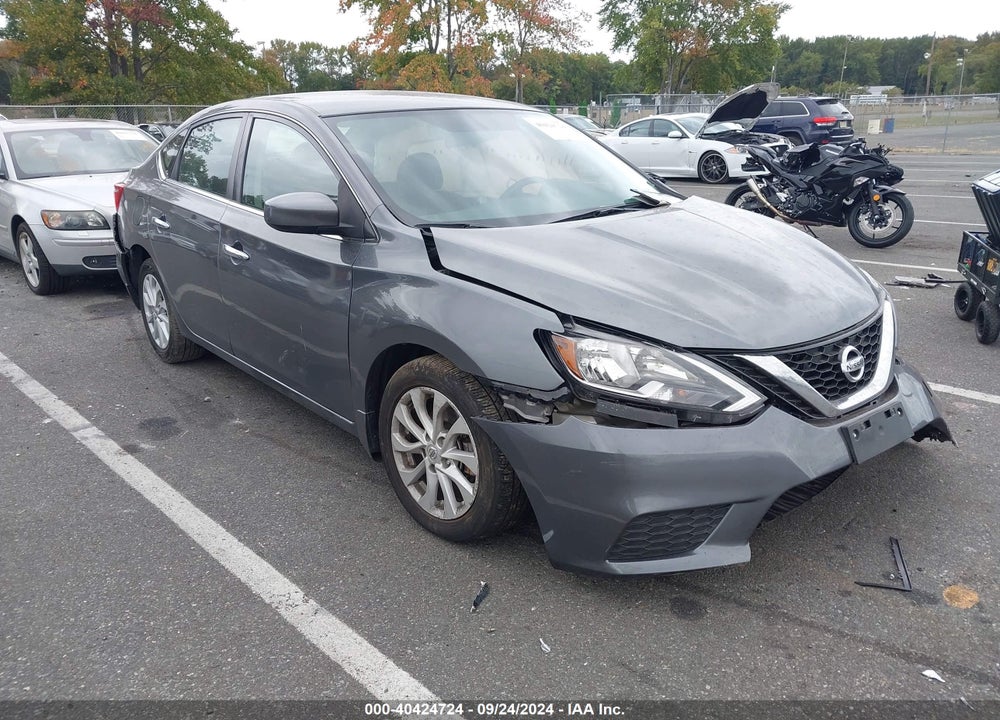 2019 NISSAN SENTRA SV VIN: 3N1AB7AP2KY249236