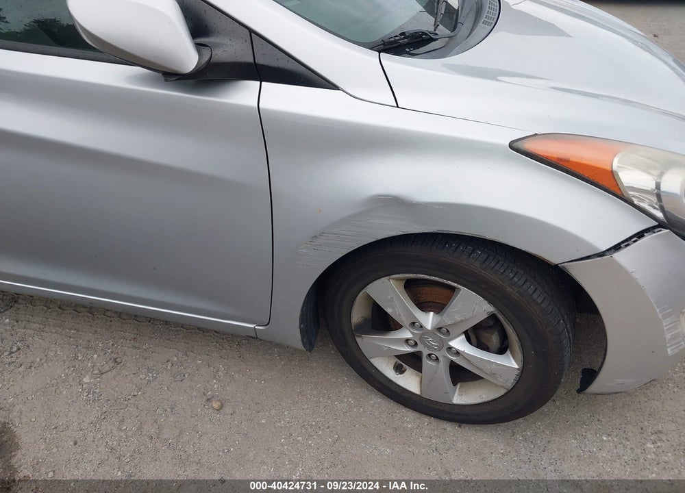 2013 HYUNDAI ELANTRA GLS VIN: 5NPDH4AE0DH309603