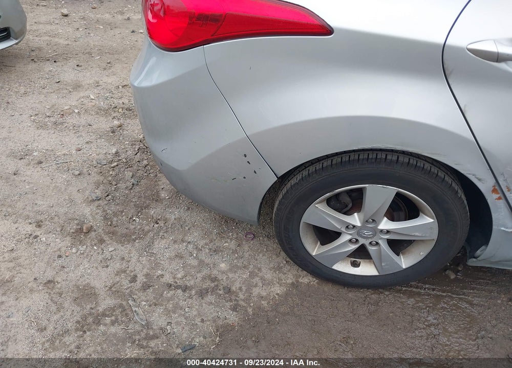 2013 HYUNDAI ELANTRA GLS VIN: 5NPDH4AE0DH309603