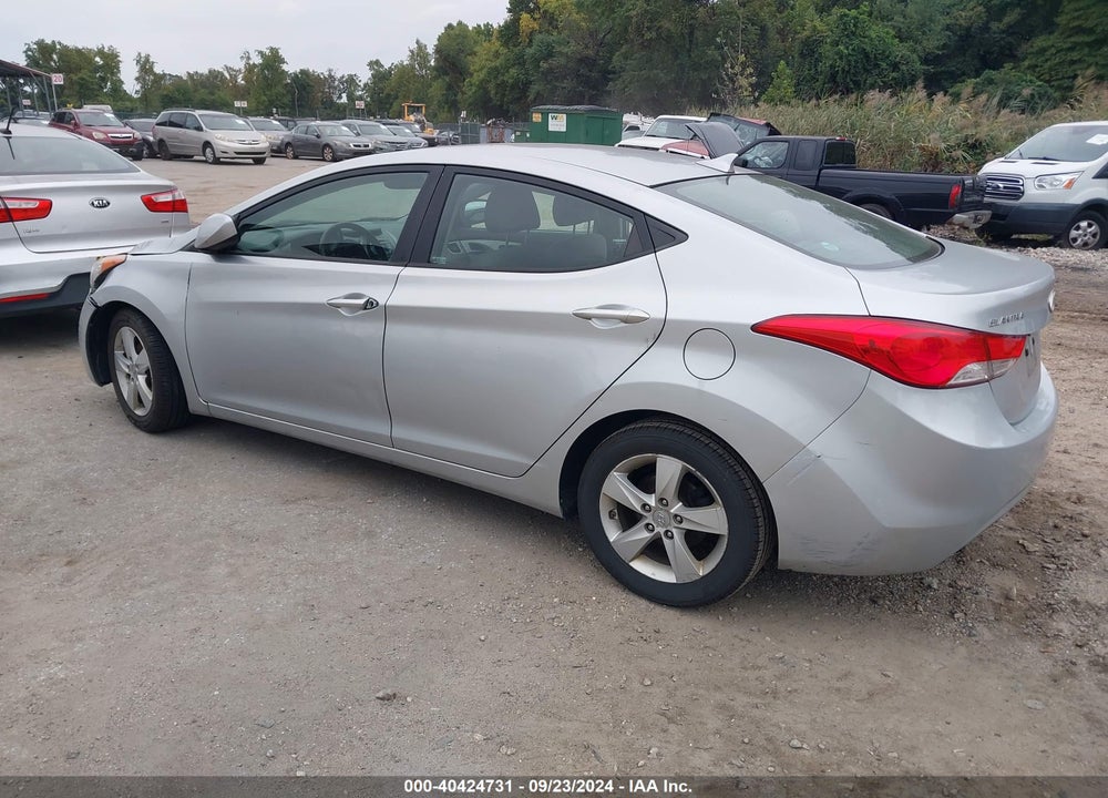 2013 HYUNDAI ELANTRA GLS VIN: 5NPDH4AE0DH309603