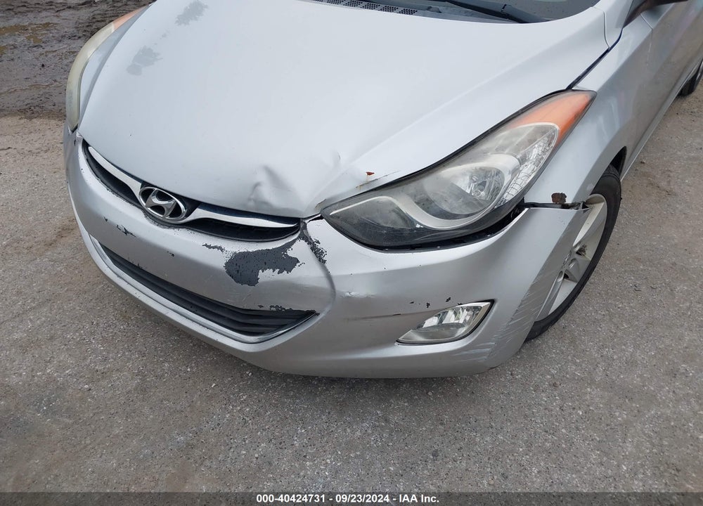 2013 HYUNDAI ELANTRA GLS VIN: 5NPDH4AE0DH309603